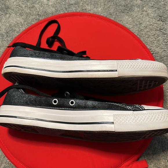 Convese All Star black acid wash sneakers - Picture 3 of 7